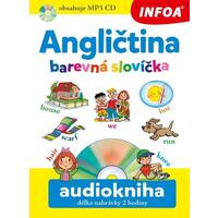 Audiokniha - Angličtina - Barevná slovíčka + mp3 CD