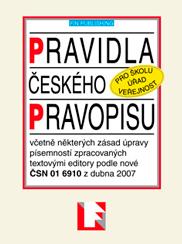 Pravidla českého pravopisu A6 - brožovaná / DOPRODEJ