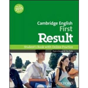 Cambridge English First Result Student's Book with Online Practice Test