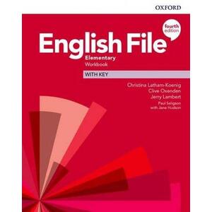 English File Fourth Edition Elementary - Workbook with Answer Key