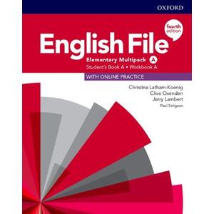 English File Fourth Edition Elementary - Multipack A with Student Resource Centre Pack