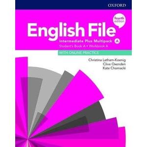 English File Fourth Edition Intermediate Plus - Multipack A with Student Resource Centre Pack