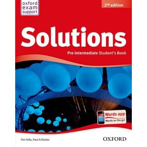 Maturita Solutions 2nd Edition Pre-intermediate - Student´s Book International Edition