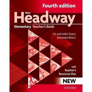 New Headway Fourth Edition Elementary - Teacher´s Book with Teacher´s Resource Disc