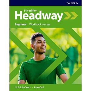 New Headway Fifth Edition Beginner - Workbook with Answer Key