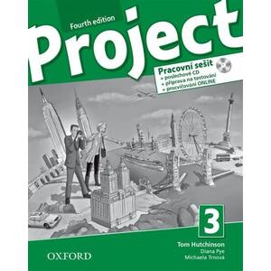 Project 3 Fourth edition -  Pracovní sešit s poslechovým CD a Project Online Practice (česká verze)