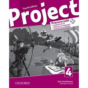 Project 4 Fourth edition - Pracovní sešit s poslechovým CD a Project Online Practice (česká verze) 
