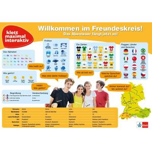 Plakát Klett Maximal Interaktiv - Willkommen im Freundekreis! (P0023)