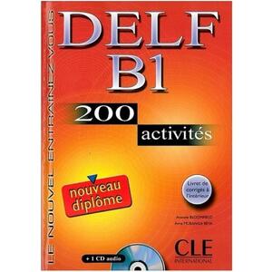 DELF B1, 200 activités Livre+CD