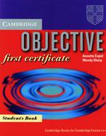 Objective first certifikate - Student's Book /  DOPRODEJ