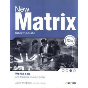New Matrix Intermediate Workbook with Maturita revision guide / DOPRODEJ