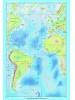 Atlantský oceán - nástěnná obecně zeměpisná mapa 1:12 000 000,1360x960mm / DOPRODEJ