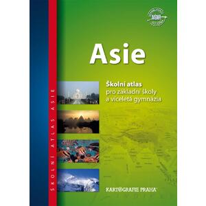 Asie - školní atlas pro 2.stupeň ZŠ a VG