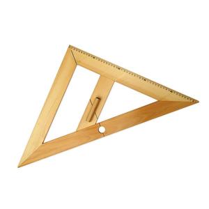 Rovnostranný trojúhelník dřevěný 45*
