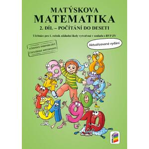 Matýskova matematika 1.ročník - 2.díl učebnice - počítání do 10 - NOVÁ