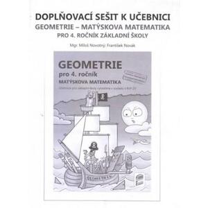 Doplňkový sešit k učebnici Geometrie - Matýskova matematika 4.ročník