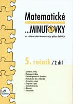 Matematické minutovky 5.ročník - 2.díl  MODRÁ ŘADA