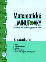 Matematické minutovky 7.ročník - 1.díl  MODRÁ ŘADA