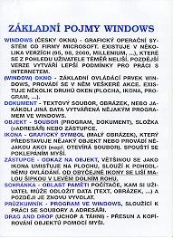 Základy informatiky II. - plakát (15 ks) včetně lišt