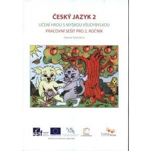 Český jazyk 2 - učení hrou s myškou všudybylkou - pracovní sešit pro 2.ročník