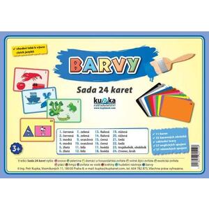 Barvy - (sada 24 karet A7)