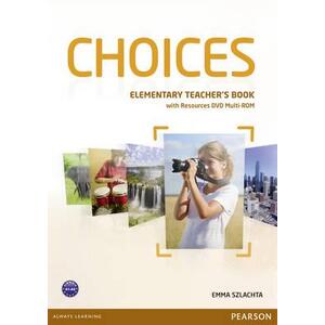 Choices Elementary - Teacher´s Book w/ DVD Multi-Rom Pack