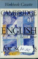 Cambridge English for Schools Four - kazeta k pracovnímu sešitu / DOPRODEJ