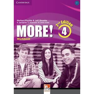 More! 4 (2Ed.) - Workbook with Cyber Homework and Online Resources 