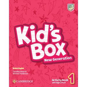 Kid's Box Level 1 New Generation Activity Book with Digital Pack 