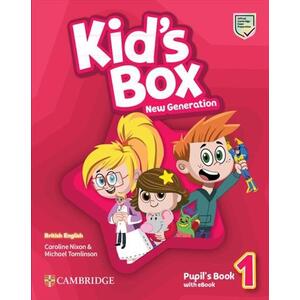 Kid's Box Level 1 New Generation Class Book with Digital Pack 