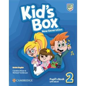 Kid's Box Level 2 New Generation - Class Book with Digital Pack 