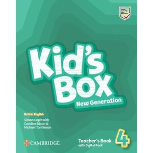 Kid's Box Level 4 New Generation - Teacher's Book with Digital Pack