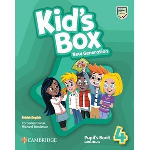 Kid's Box Level 4 New Generation Class Book with Digital Pack 