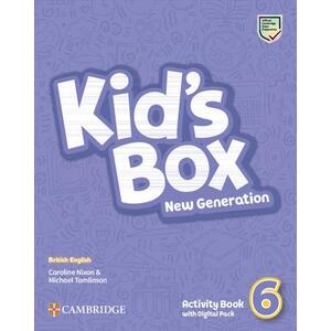 Kid's Box Level 6 New Generation Activity Book with Digital Pack 
