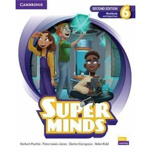 Super Minds 2nd Edition 6 - Workbook with Digital Pack 
