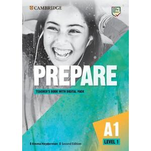 Prepare! Second Edition 1 (A1) - Teacher's Book with Digital Pack