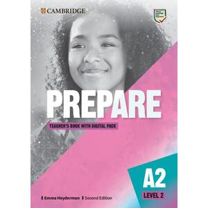 Prepare! Second Edition 2 (A2) - Teacher's Book with Digital Pack