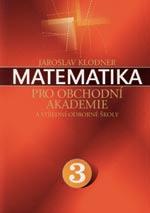 Matematika pro obchodní akademie - 3.díl