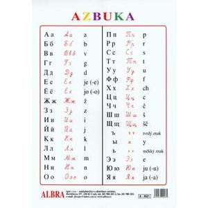 Azbuka - tabulka A4 lamino