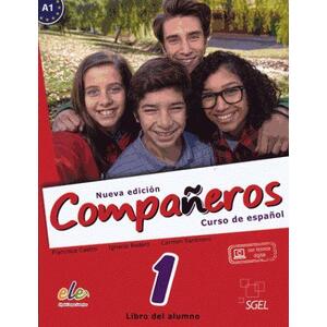 Nueva Companeros 1 - Libro del Alumno + Licencia Digital (španělština)
