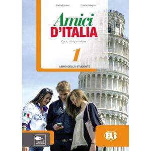 Amici di Italia 1 - Libro dello studente - učebnice (italština 2.st. ZŠ a SŠ)  / DOPRODEJ